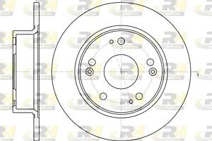 Тормозной диск HONDA PRELUDE (BB_) / HONDA ACCORD (CM, CN) 1989-2012 г.