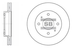 Тормозной диск HYUNDAI COUPE (RD) / HYUNDAI MATRIX (FC) 1995-2010 г.