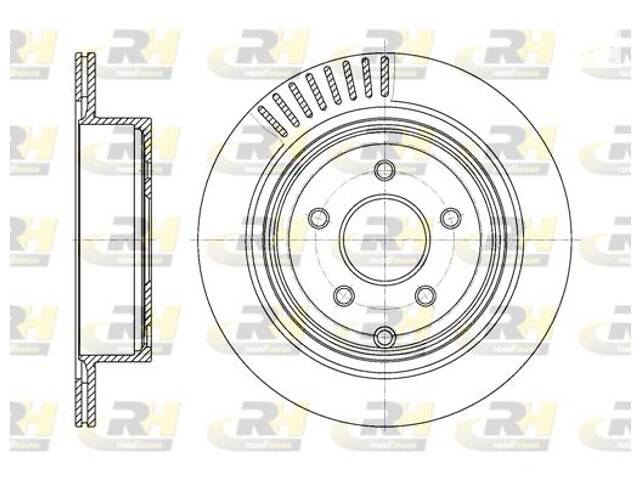 Тормозной диск INFINITI G / INFINITI EX / INFINITI FX / INFINITI Q50 2002-2014 г.