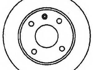 Тормозной диск JURID 561491JC на VW PASSAT (3A2, 35I)