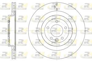 Тормозной диск LAND ROVER RANGE ROVER (L405) 2005-2013 г.