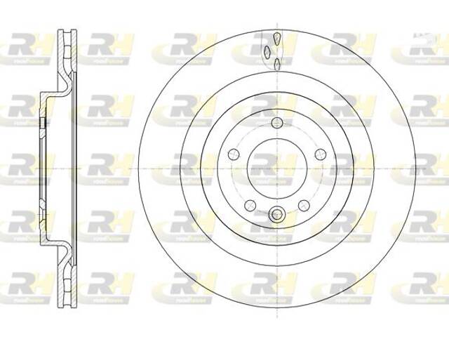 Тормозной диск LAND ROVER RANGE ROVER (L405) 2005-2013 г.