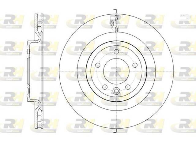 Тормозной диск LAND ROVER RANGE ROVER (L405) 2012- г.