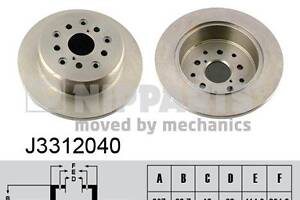 Тормозной диск LEXUS LS (_F3_) / LEXUS IS (_E1_) / LEXUS GS (_S16_) 1993-2010 г.