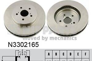 Тормозной диск LEXUS RX (_L1_) / TOYOTA HARRIER (_U3_) 2000-2015 г.