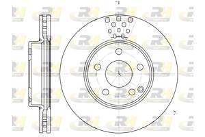 Тормозной диск MERCEDES-BENZ E-CLASS (W211) 2002-2009 г.