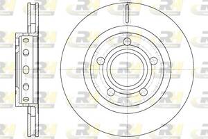 Тормозной диск MERCEDES-BENZ VARIO / MERCEDES-BENZ T2/LN1 1986-2013 г.