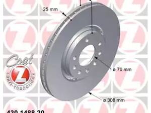 Гальмівний диск на 9-3, 9-5, Adam, Astra G, Astra H, Corsa D, Corsa E, Meriva, Vectra B, Zafira A, Zafira B