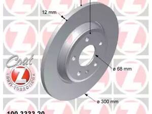 Тормозной диск на A4, A5, A6, A7, Q5