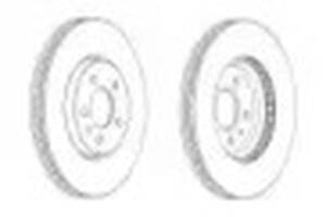 Тормозный диск ddf2191c1
