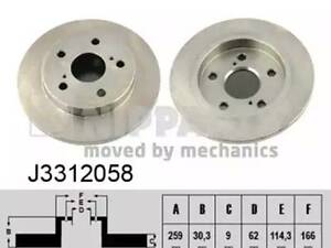 Гальмівний диск j3312058