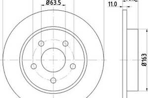 Тормозной диск на C-MAX, Focus, Focus C-MAX