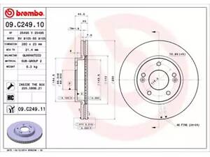 Тормозной диск на Ceed, Elantra, I30, ProCeed, Veloster