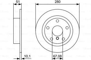 Тормозной диск на Clubman, I3, Seria 2, X1