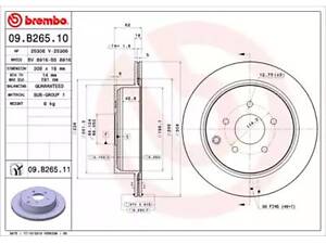 Тормозной диск на FX, M, Murano, Q50, Q70