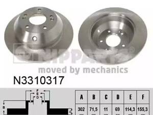 Тормозный диск n3310317