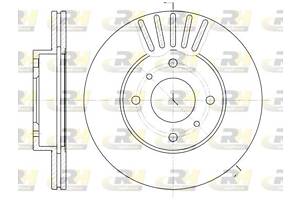 Тормозной диск NISSAN 200SX (S13) / NISSAN ALMERA (N16) 1988-2006 г.