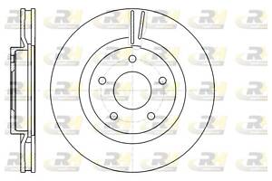 Тормозной диск NISSAN JUKE (F15) / NISSAN X-TRAIL (T31) 2006-2019 г.