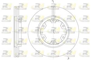 Тормозной диск NISSAN TERRANO (R20) / NISSAN PICK UP (D21) 1985-2008 г.