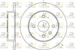 Тормозной диск OPEL ASTRA G (T98) / OPEL ASTRA H (A04) 1991-2015 г.