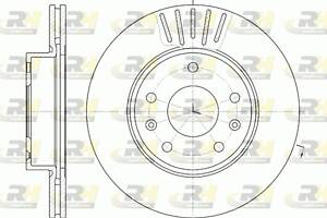 Тормозной диск OPEL ASTRA G (T98) / OPEL ZAFIRA A (T98) 1998-2009 г.