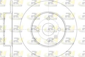 Тормозной диск OPEL COMBO / OPEL MERIVA A (X03) / JEEP COMMANDER (XK, XH) 2001-2011 г.