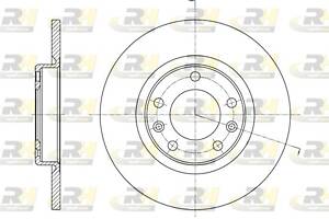 Тормозной диск OPEL COMBO (K9) / CITROEN C4 Picasso 2013-2021 г.