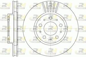 Тормозной диск PEUGEOT 206 / VOLVO S90 (964) / VOLVO V90 (965) 1990-2007 г.