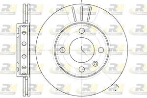 Тормозной диск PEUGEOT 206 / VW POLO (86CF) / SEAT AROSA (6H1) 1992-2009 г.