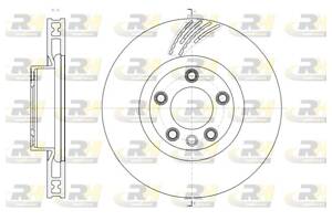Тормозной диск PORSCHE CAYENNE (92A) / VW TOUAREG (7P5, 7P6) 2010-2018 г.