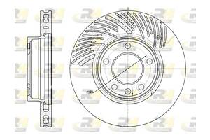 Тормозной диск PORSCHE CAYENNE (9PA) / VW TOUAREG (7P5, 7P6) 2002-2018 г.