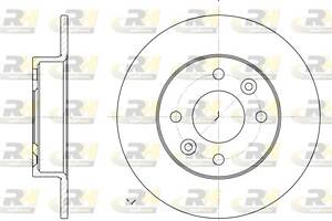 Тормозной диск RENAULT 5 (238_) / RENAULT TWINGO (S06_) 1972-2012 г.