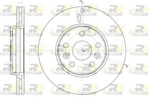 Тормозной диск RENAULT KANGOO (FW0/1_) / MERCEDES-BENZ CITAN (W415) 2008-2021 г.