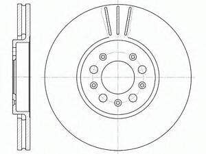 Тормозной диск ROADHOUSE 654410 на SEAT IBIZA V (6J5, 6P5)