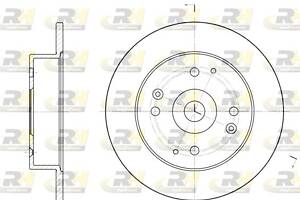 Тормозной диск ROVER 600 (RH) / HONDA ACCORD (CE) / HONDA CIVIC (MA, MB) 1989-2001 г.