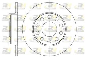 Тормозной диск SEAT EXEO (3R2) / AUDI A4 B6 (8E5) / AUDI 80 B4 (8C2) 1988-2013 г.