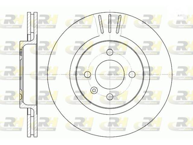 Тормозной диск SEAT IBIZA (6K1) / VW CORRADO (53I) / VW GOLF (19E, 1G1) 1983-2002 г.