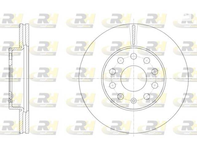 Тормозной диск SEAT LEON (5F1) / SEAT LEON ST (5F8) / SEAT LEON SC (5F5) 2012-2021 г.