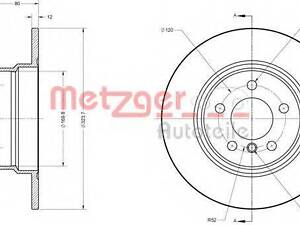 Тормозной диск SPIDAN 25789 на BMW X5 (E53)