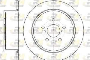 Тормозной диск SUBARU LEGACY (BP) / TOYOTA CAMRY (_V4_) 2003-2015 г.