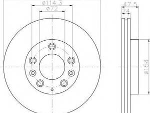 Тормозной диск TEXTAR 92110400 на MAZDA 626 Mk V универсал (GW)