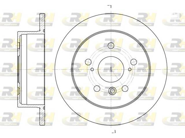 Тормозной диск TOYOTA CAMRY (_V3_) / TOYOTA SOLARA (_V3_) 1996-2008 г.