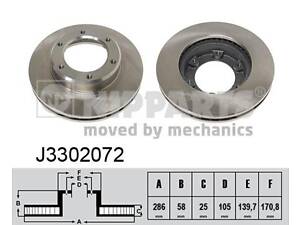 Тормозной диск TOYOTA LAND CRUISER (_J6_) / TOYOTA LAND CRUISER 80 (_J8_) 1980-2001 г.