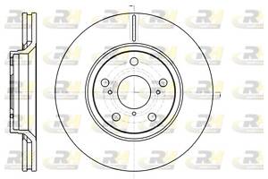 Тормозной диск TOYOTA VERSO (_R2_) / TOYOTA AURIS (_E15_) 2006-2018 г.