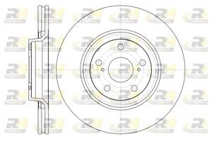 Тормозной диск TOYOTA VERSO (_R2_) / TOYOTA AVENSIS (_T27_) 2008-2018 г.