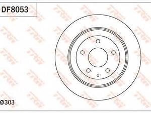 Гальмівний диск TRW DF8053 MAZDA CX-5 (KE, GH)