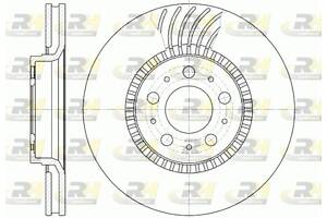 Тормозной диск VOLVO C70 (873) / VOLVO S60 (384) / VOLVO V70 (285) 1997-2010 г.