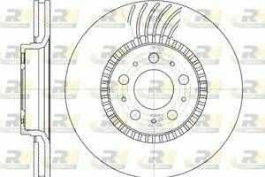 Тормозной диск VOLVO C70 (873) / VOLVO S60 (384) / VOLVO V70 (285) 1997-2010 г.