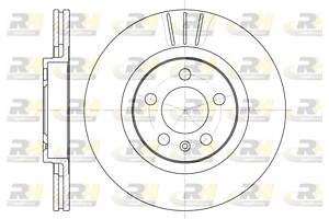 Тормозной диск VW GOLF (1J5) / VW BORA (1J2) / AUDI A3 (8L1) 1996-2013 г.