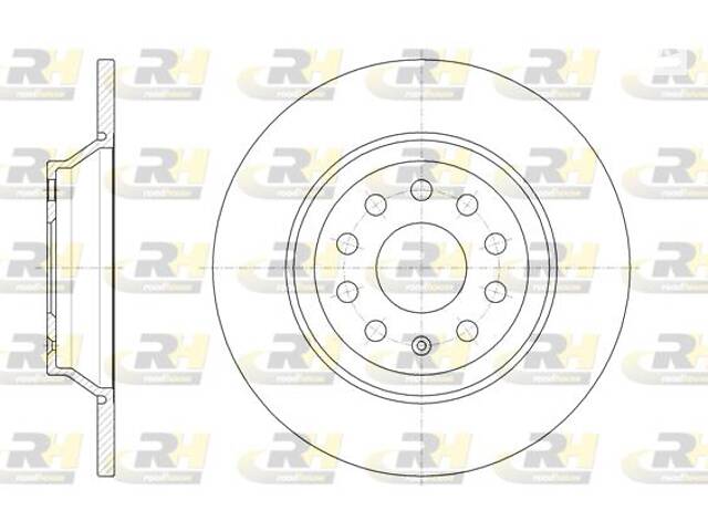 Тормозной диск VW TOURAN (5T1) / SKODA SUPERB (3V3) / AUDI A3 (8V1, 8VK) 2010-2022 г.